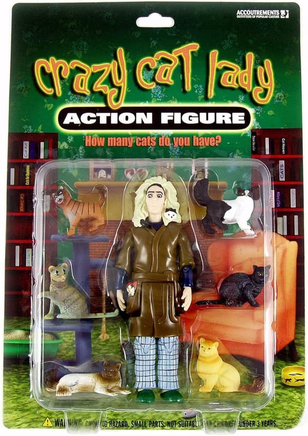 15 Cat Lady Doll