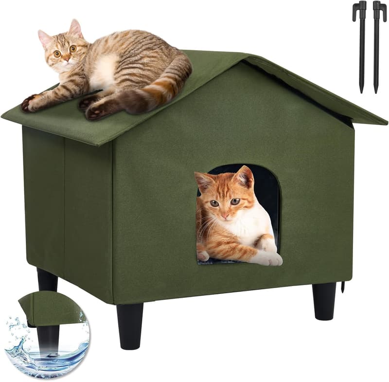 15 Cat Outdoor Igloo