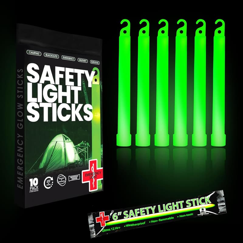 15 Water Safe Glow Sticks