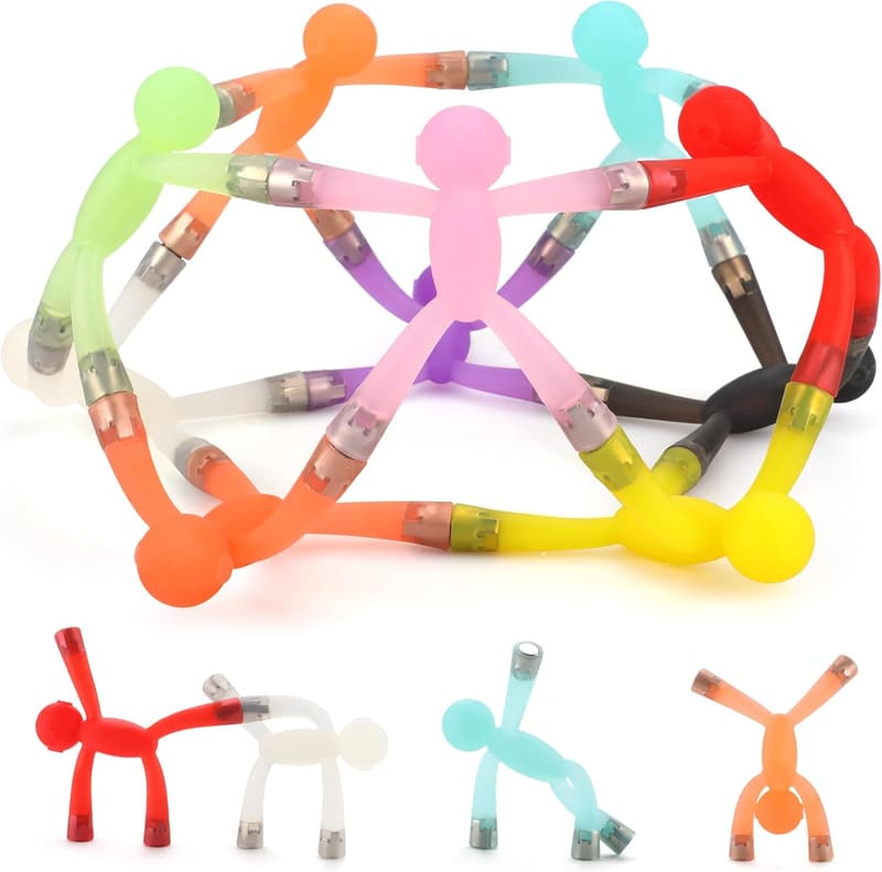Magnetic Travel Toys for Kids – 10-Piece Set