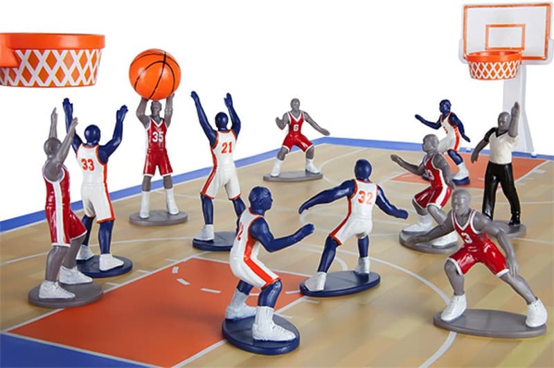 Kaskey Kids Basketball Guys Playset - 21 Pieces with 2 Teams