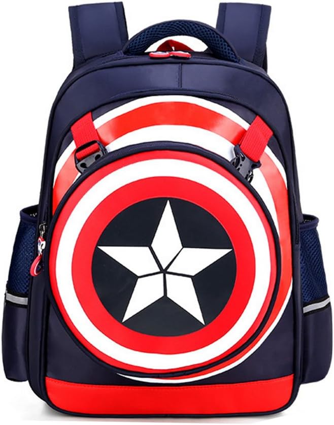 Comic Waterproof Backpack for Boys - Kids' School Travel Bag