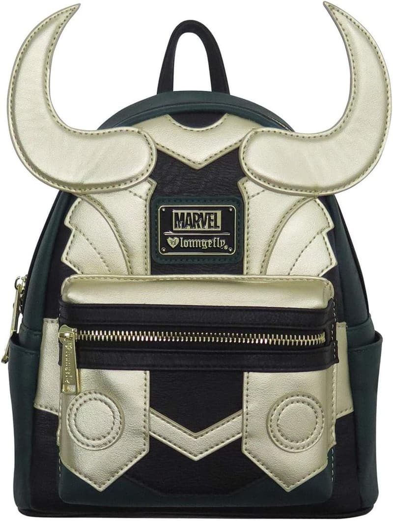 Loungefly Marvel Loki Faux Leather Double Strap Purse