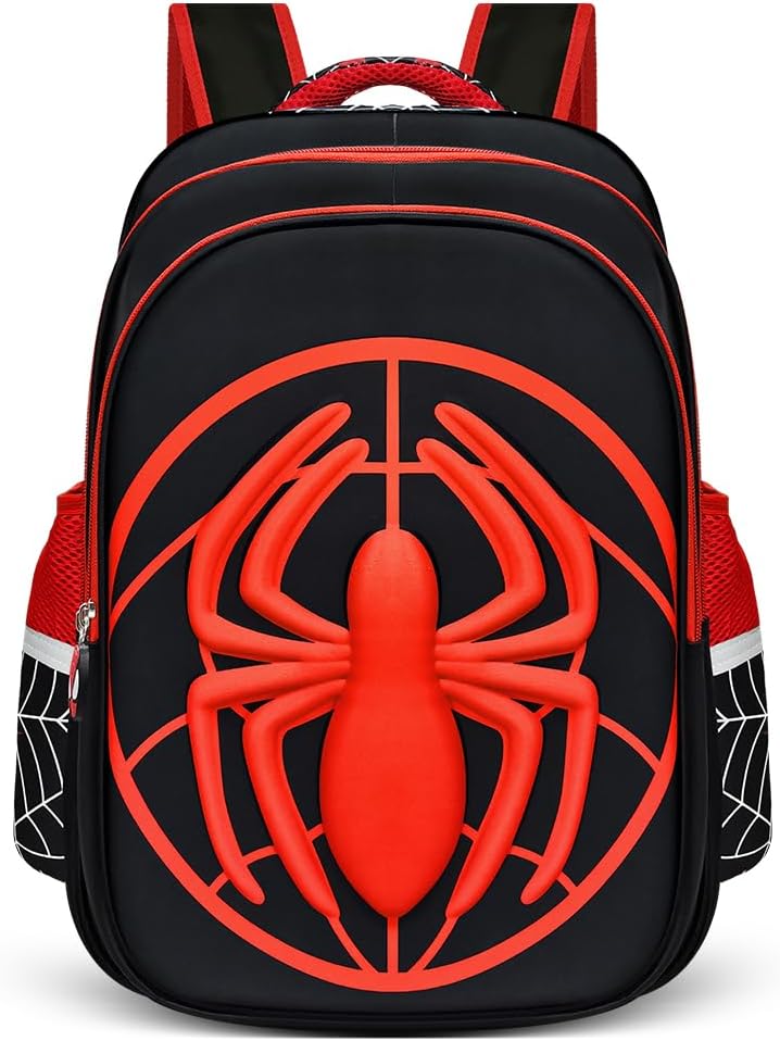 Kids Superhero Backpack - Lightweight, Waterproof, Large Capacity