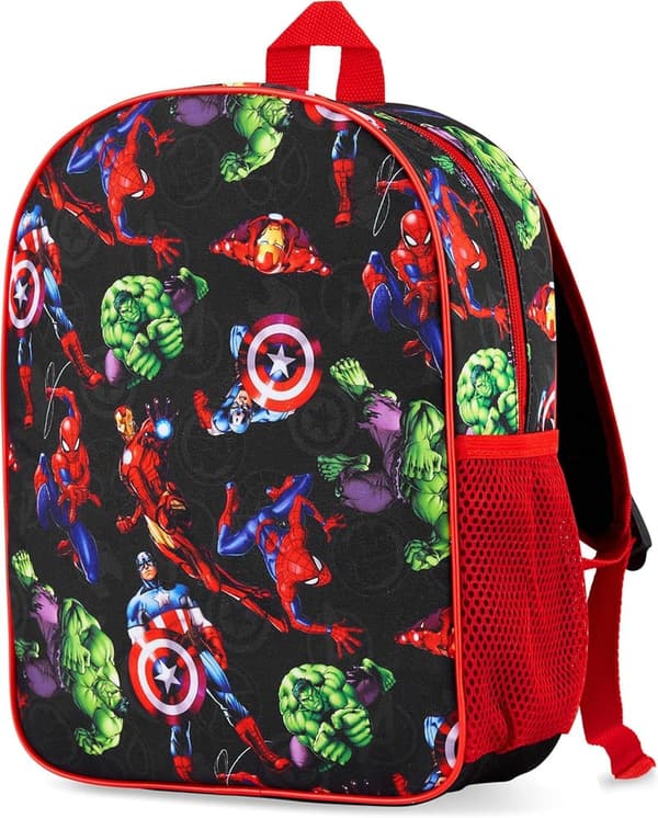 Avengers Themed Backpack for Boys - Marvel Spiderman Design