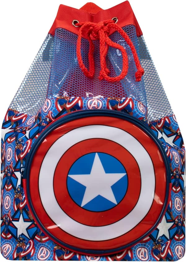 Captain America Swim Bag for Kids