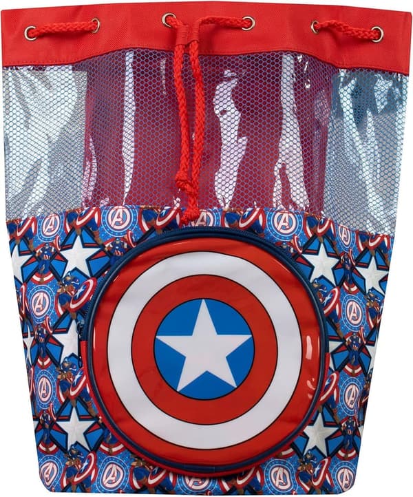 Captain America Swim Bag for Kids
