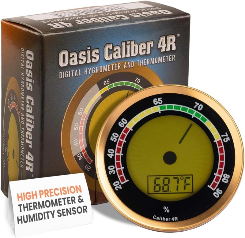 Precision Hygrometer & Humidity Sensor for Storage Care