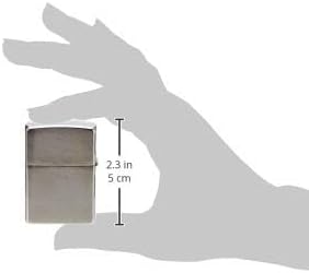 Brushed Chrome Zippo Classic Pocket Lighter