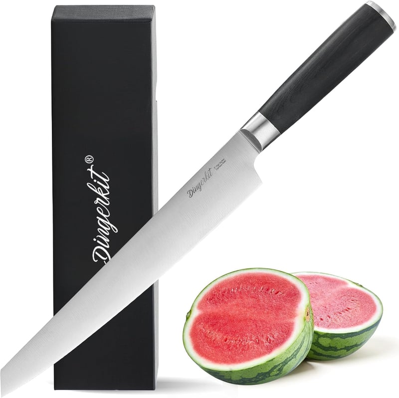 Watermelon Carving Knife with Pakkawood Handle