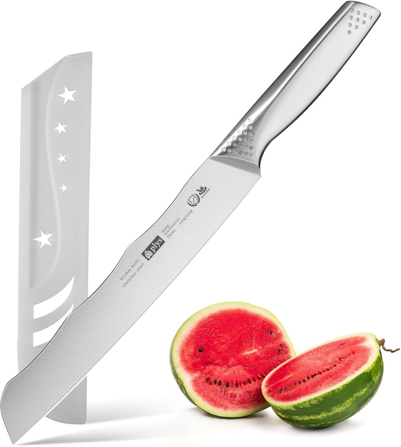 Stainless Steel Watermelon Slicer with Sheath