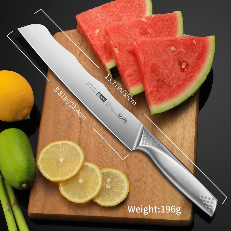 Stainless Steel Watermelon Slicer with Sheath