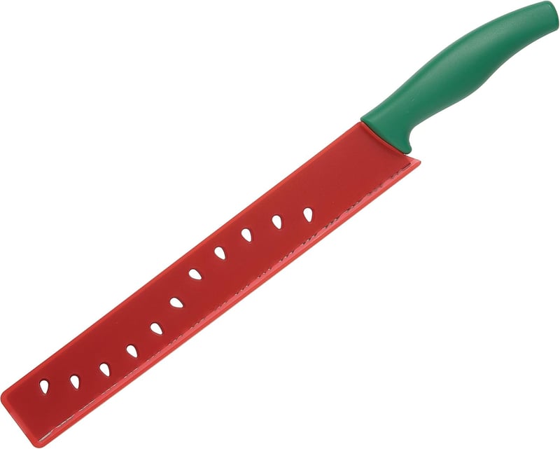 Melon Knife, Red/Green