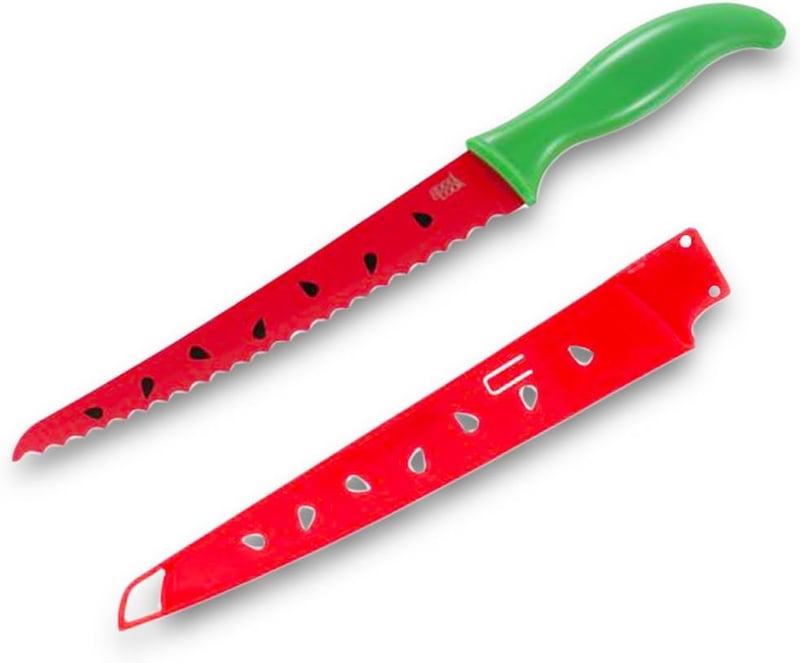 Watermelon Knife with Sheath, Stainless Steel