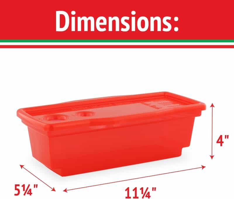 Microwave Pasta Cooker, Red, Quick Al Dente Cooking