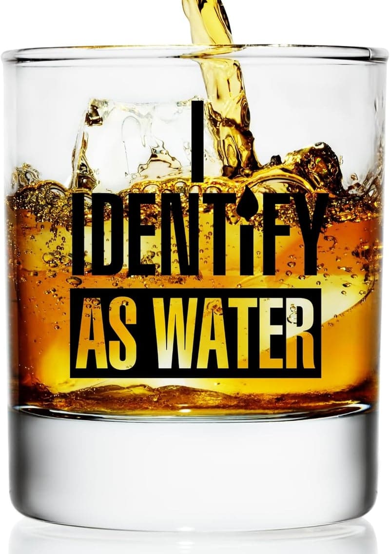 Funny Whiskey Glass for Beer, Wine & Bourbon Lovers