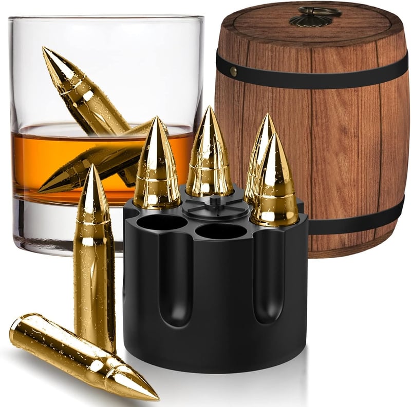 Anniversary Whiskey Stones Set for Men