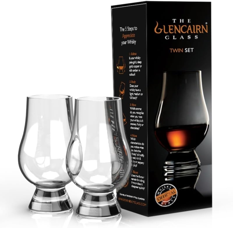 Whiskey Glass Gift Set - Pair in Twin Carton