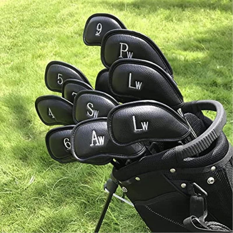Custom Synthetic Leather Golf Iron Headcovers – 12pcs or 1pc