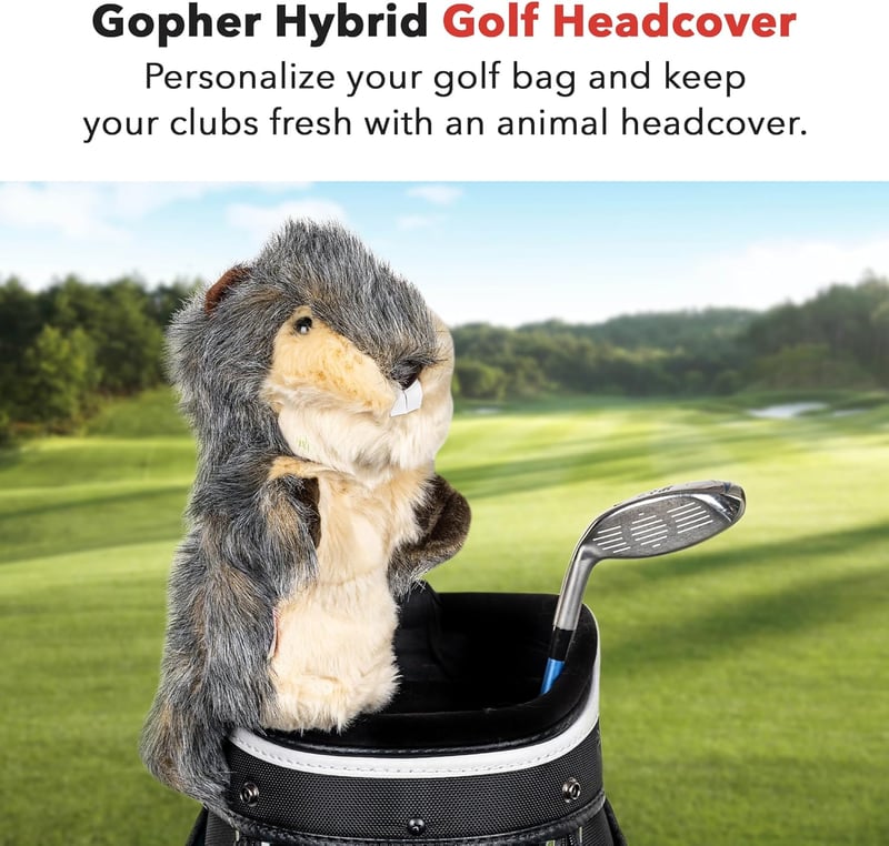 Golf Club Gopher Headcover for Men and Women