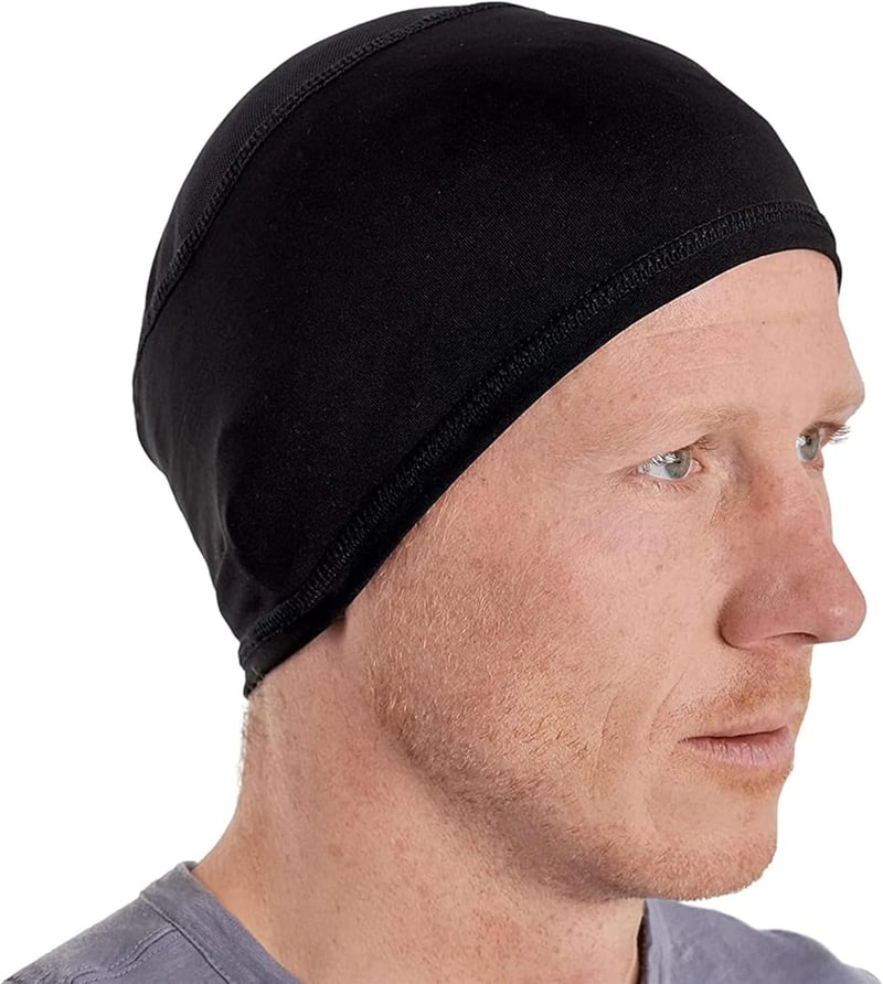 Cooling Skull Cap for Men - Helmet Liner for Cycling & Hard Hats