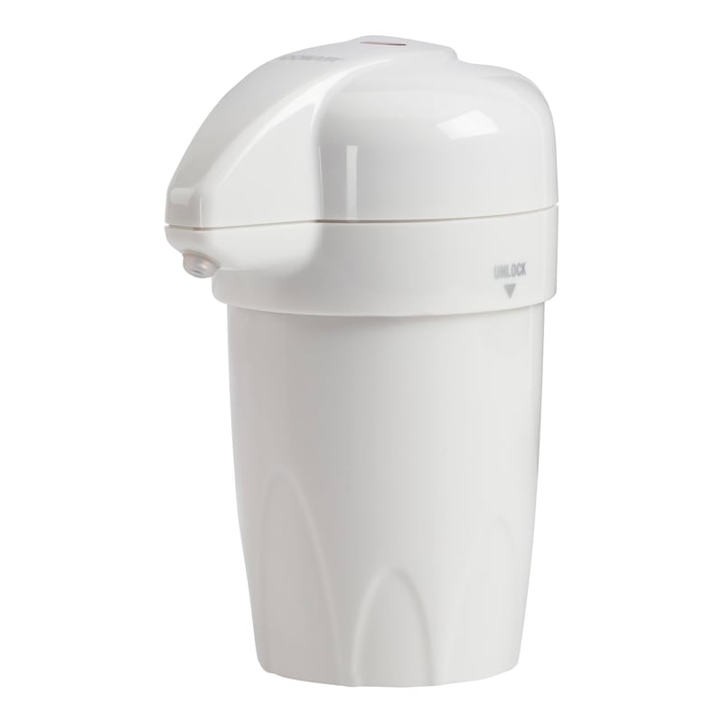 Heated Lotion Warmer Dispenser for Body and Hands - White