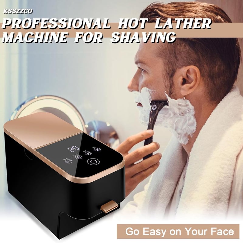 Shaving Cream Warmer for Men - Home & Barber Shop Gift