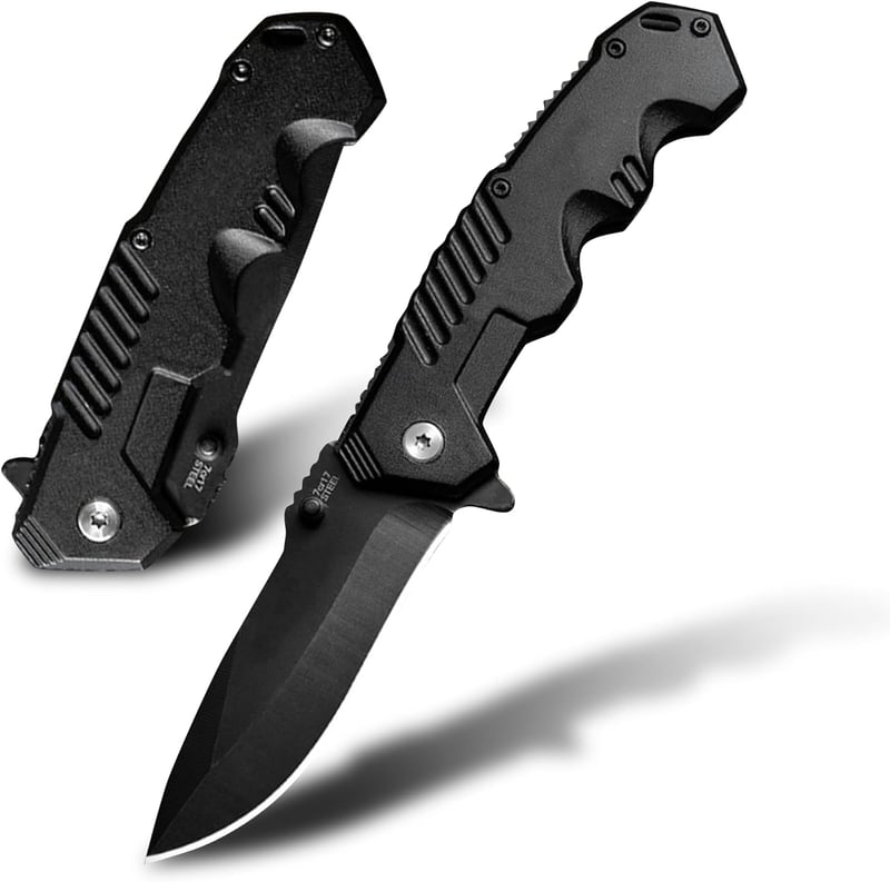 EDC Folding Knife: Stainless Steel Blade, Multi-Tool