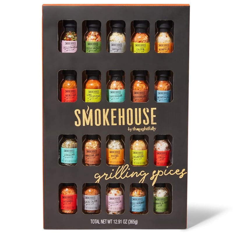 Grilling Spice Gift Set - 20 Unique Flavors for BBQ Lovers