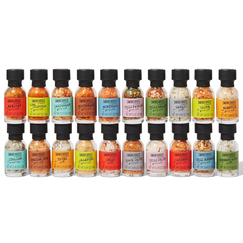 Grilling Spice Gift Set - 20 Unique Flavors for BBQ Lovers
