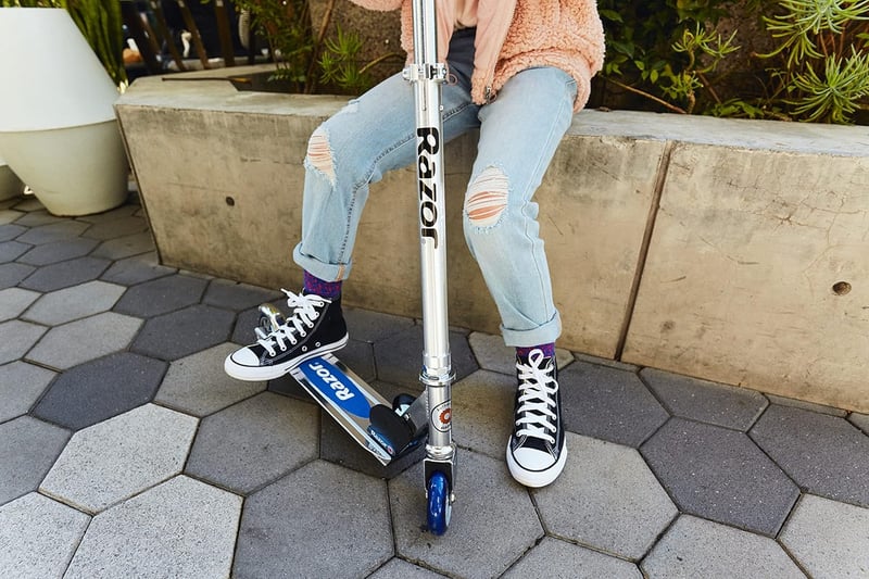 Kids' Scooter, Lightweight Foldable Aluminum Design