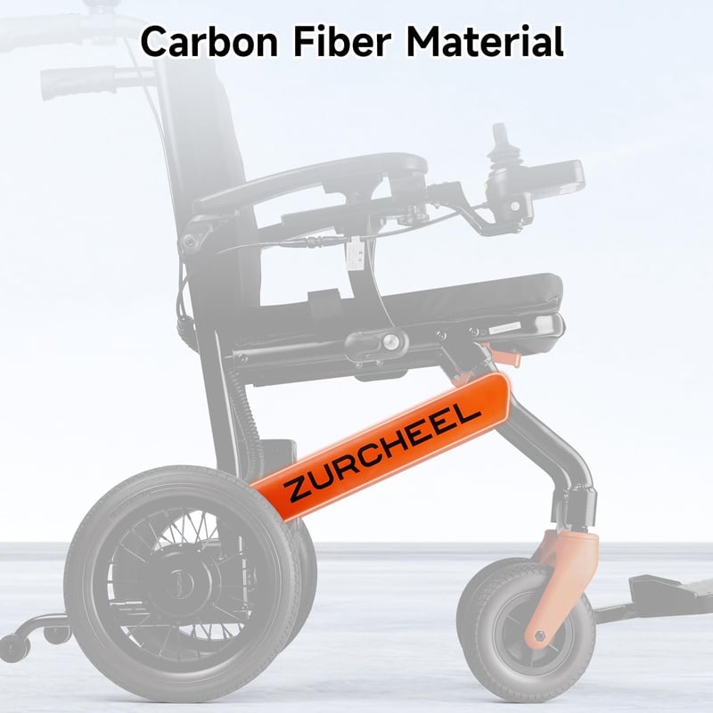 Carbon Fiber Electric Wheelchair - Lightweight & Foldable