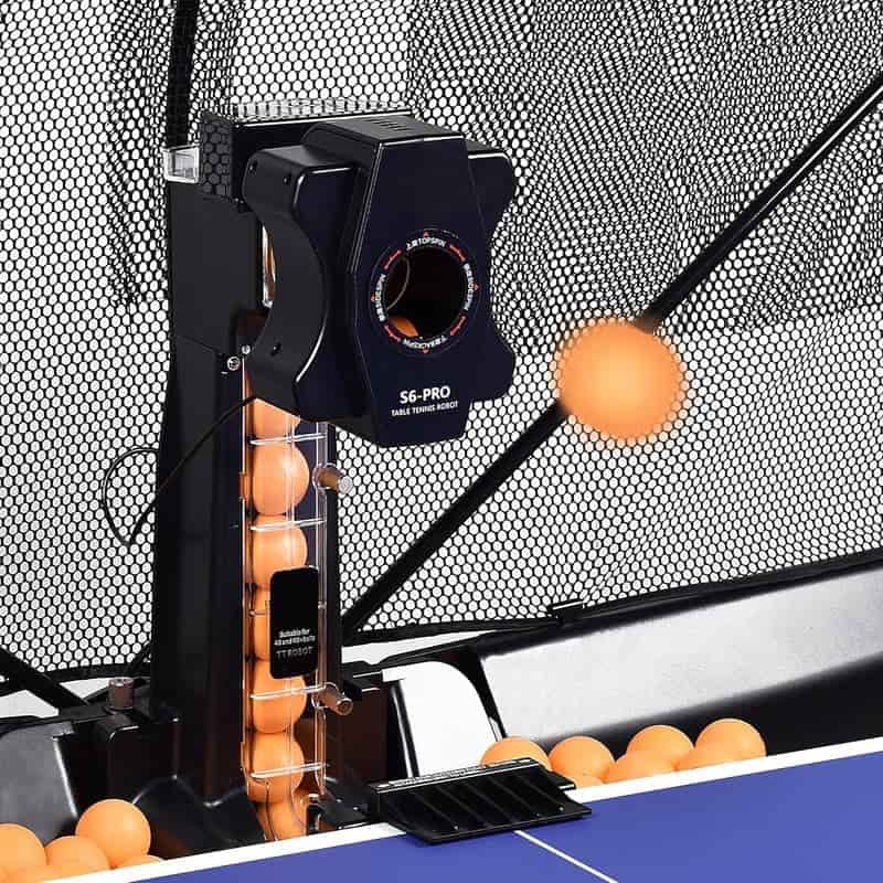 Table Tennis Training Robot with Net & 100 Balls