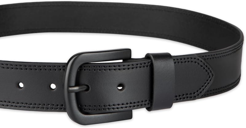 Men's Leather Casual Belt by Dickies
