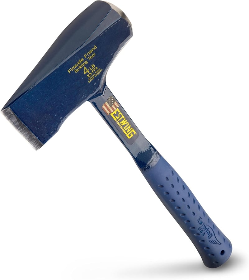 Fireside Maul - Forged Steel & Leather Grip