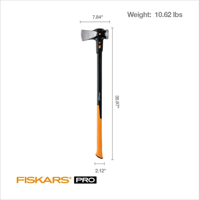 Wood Splitting Maul, Shock-Absorbing Handle