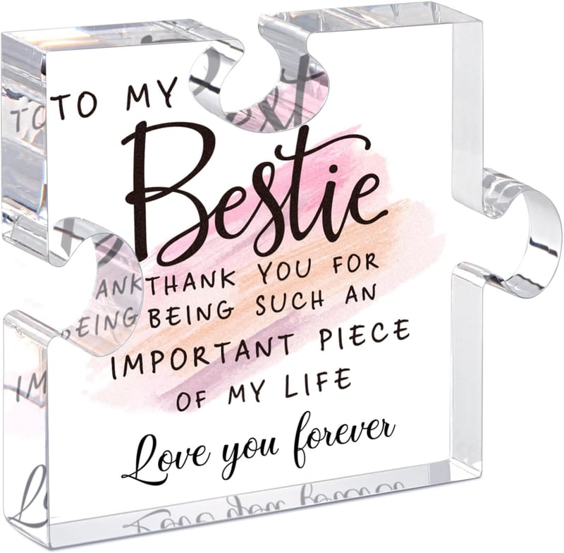 Friendship Acrylic Puzzle for Women - Birthday Gift Box
