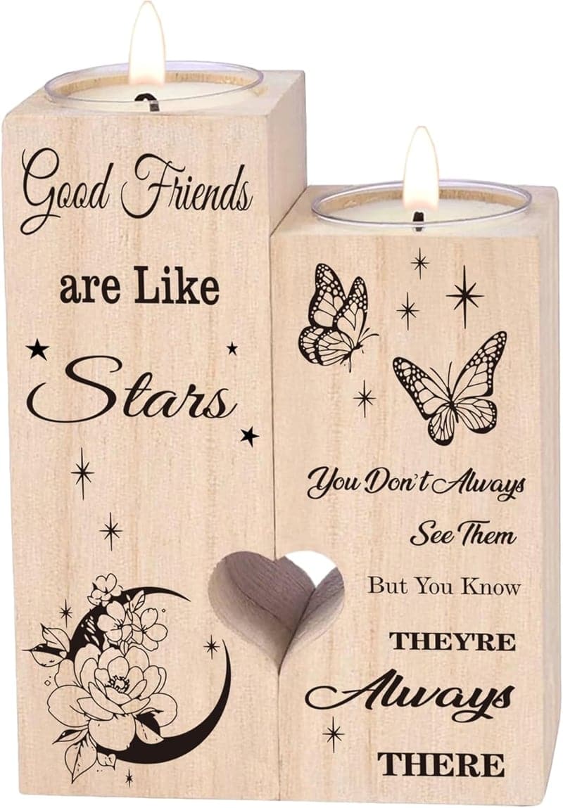 Best Friend Birthday Candlestick Gift