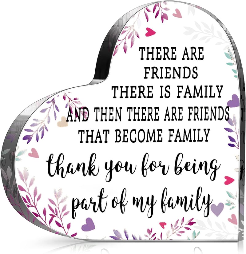 Birthday Friendship Plaque for Women & Girls