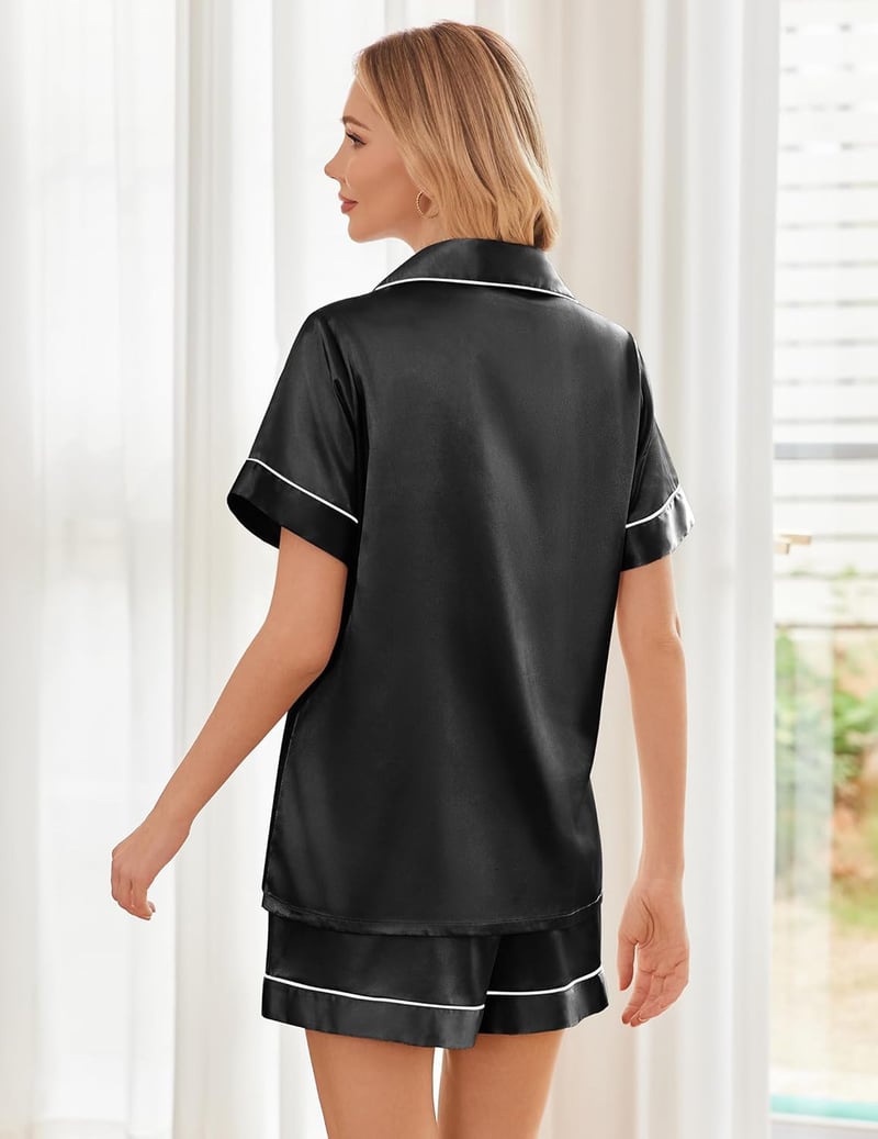 Women's Silk Satin Pajama Set