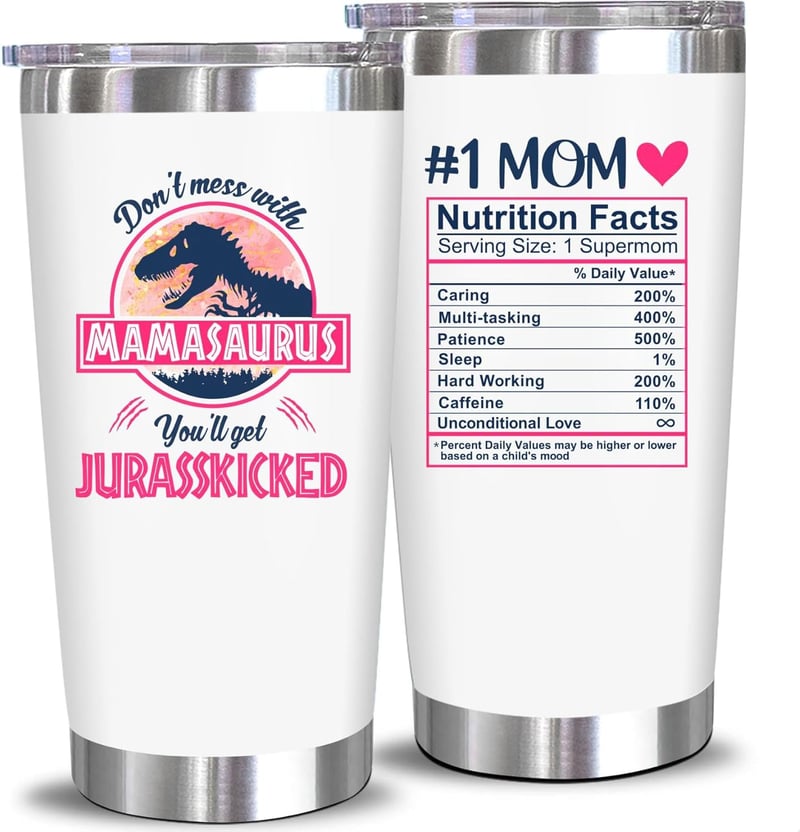 Mother's Day Tumbler Gift - 20 oz, For Mom or Wife