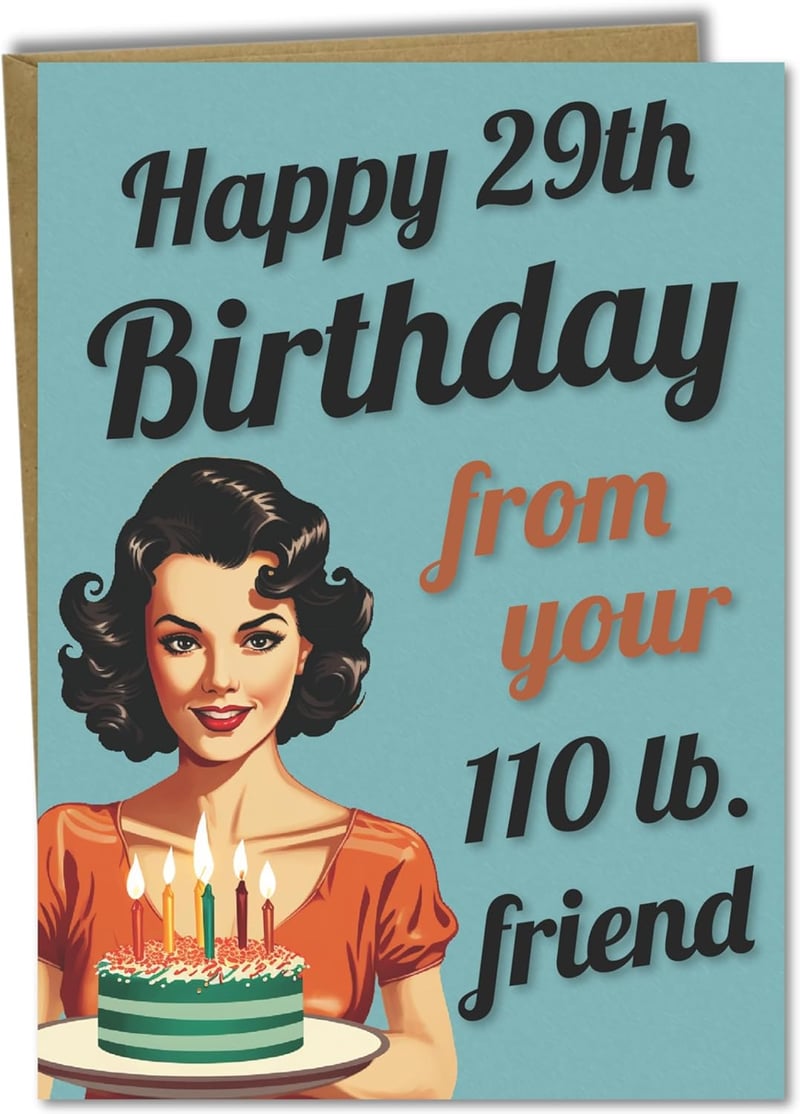 30th Birthday Card for Women - Handmade in USA