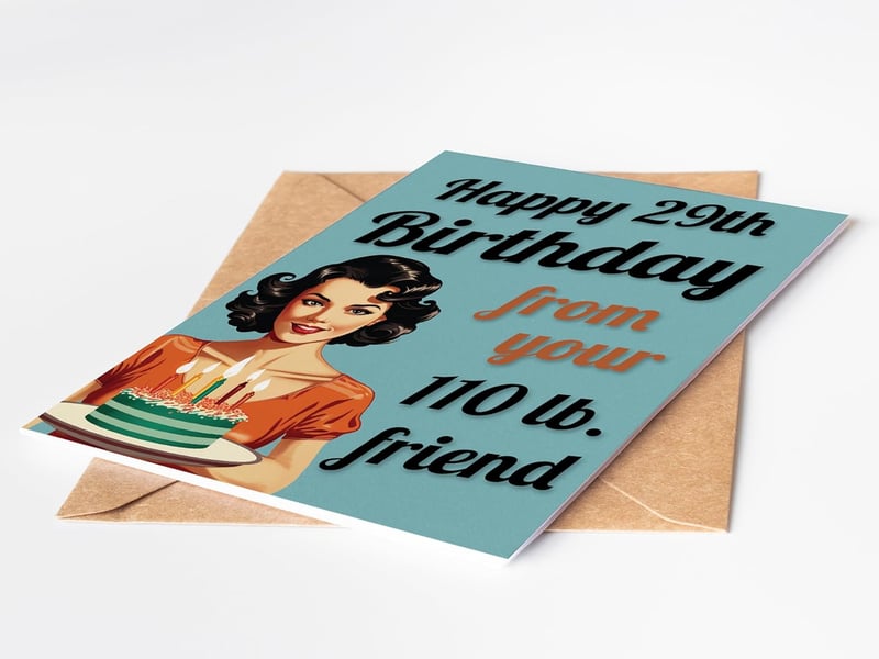 30th Birthday Card for Women - Handmade in USA