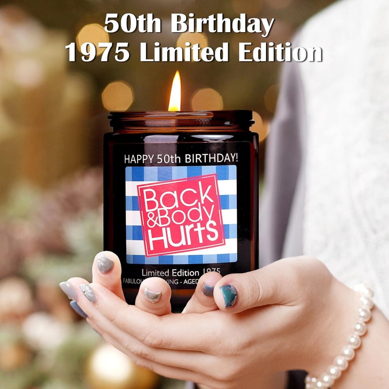 50th Birthday Funny Gifts for Women and Men