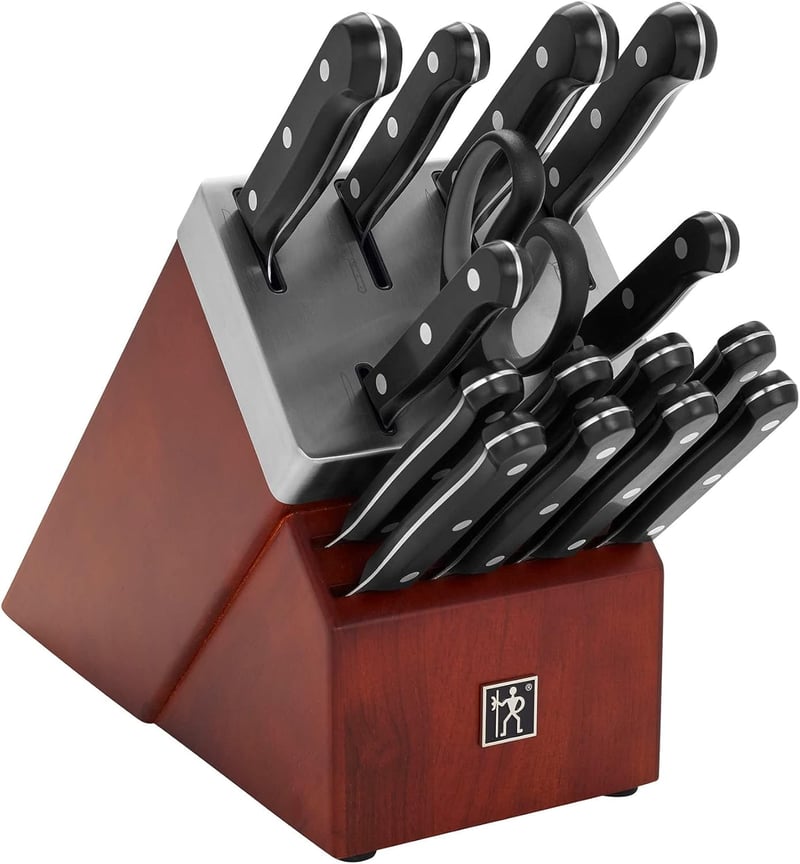 Self-Sharpening Knife Set, 16-Piece Solution