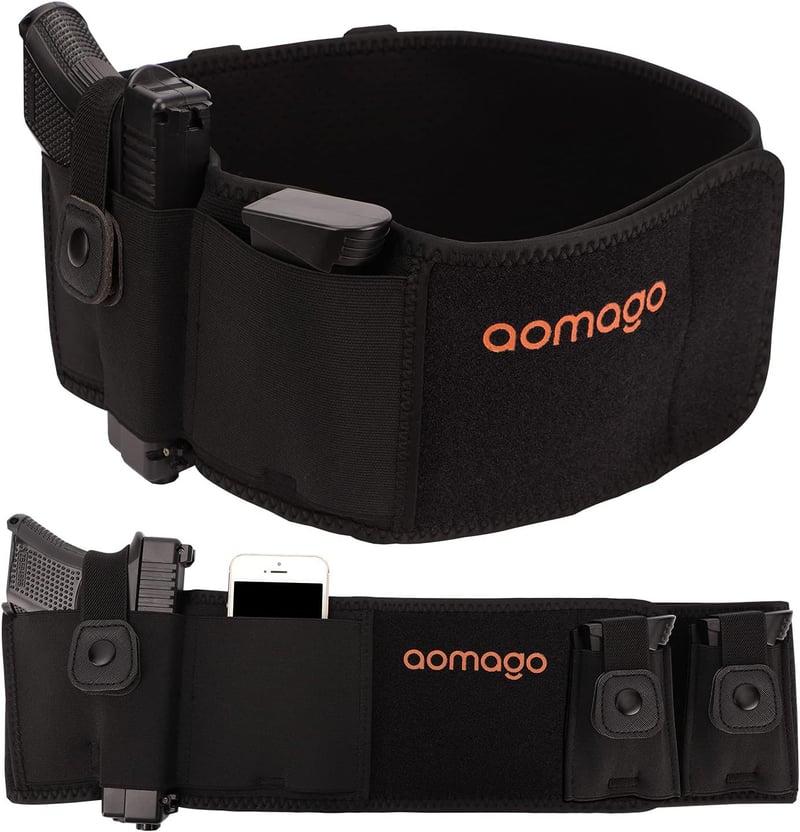 Concealed Carry Waist Holster – Breathable Neoprene for Pistols