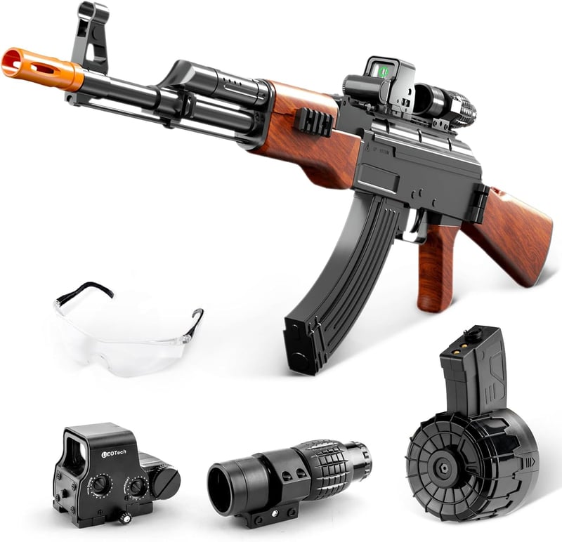 High-Speed Automatic Gel Blaster Sniper for Adults 18+