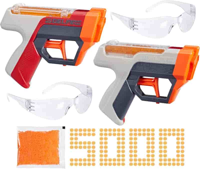 Nerf Gelfire Blaster Set with Ammo & Eyewear for Teens
