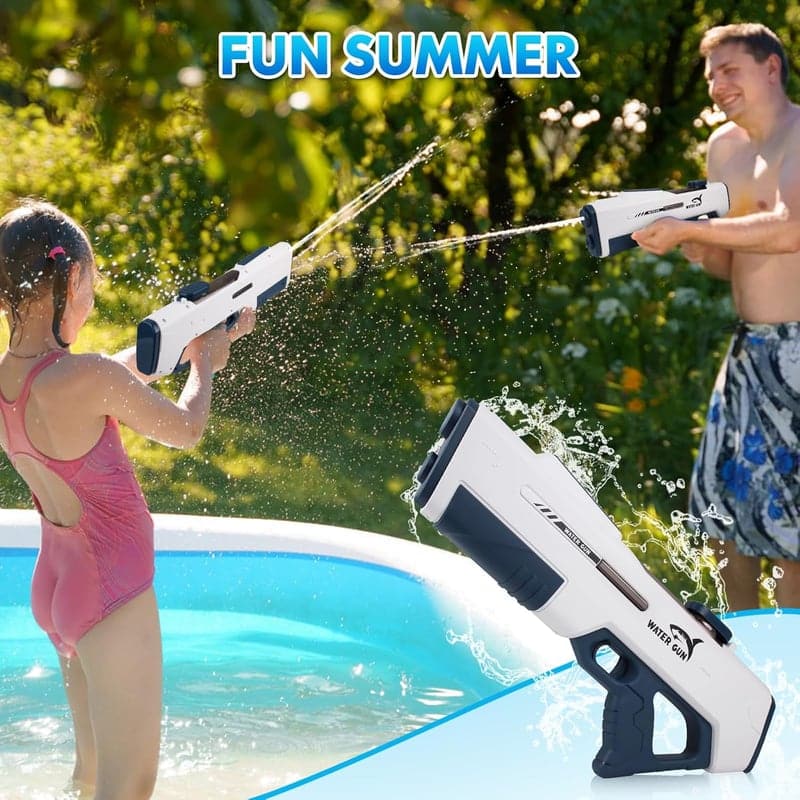 Automatic Electric Water Gun – Large Capacity Summer Toy