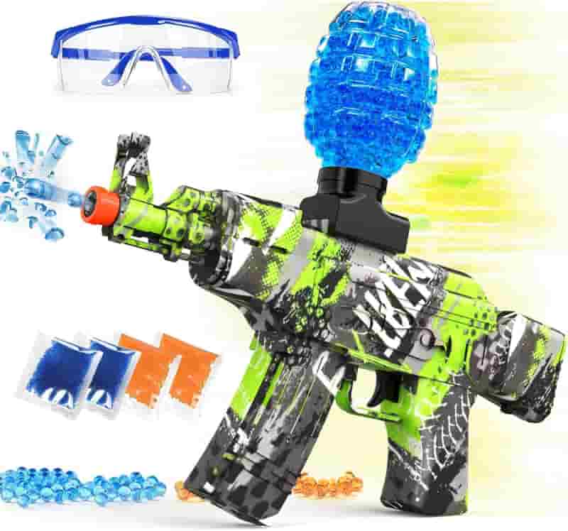 Electric Gel Ball Blaster AKM-47 Toy Gun for Adults, Ages 14+